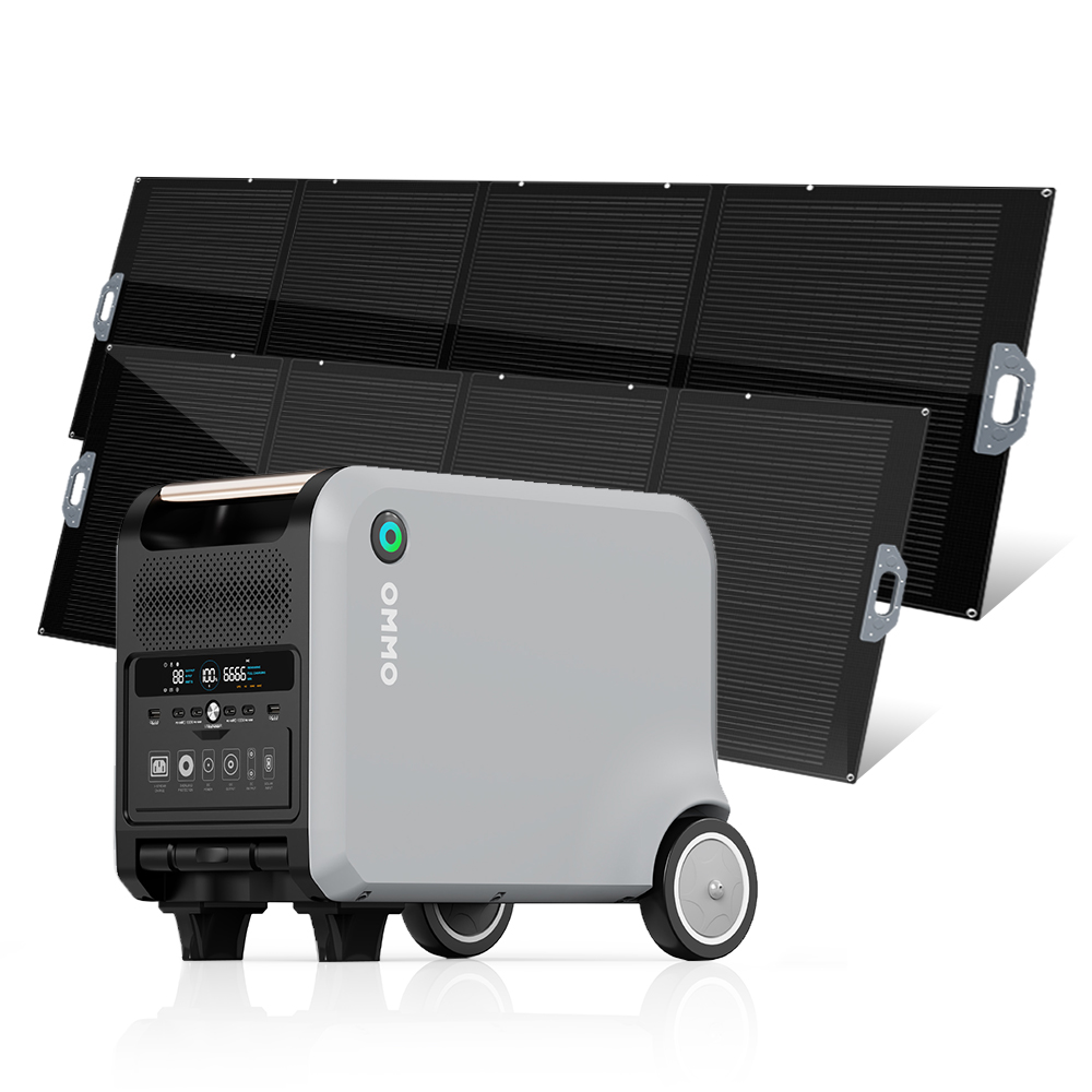 Solar Panel 200W - OMMO OM-PV200Z Panel Surya Lipat Serba