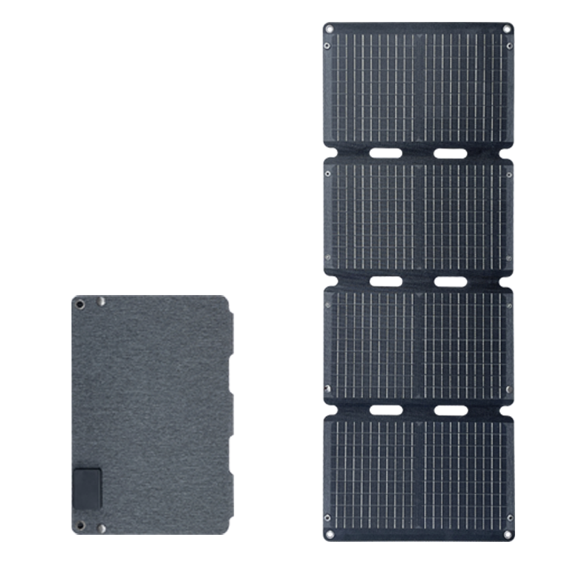 Panel Surya Lipat Portabel 65W - Outdoor Power Station ulasan dan harga