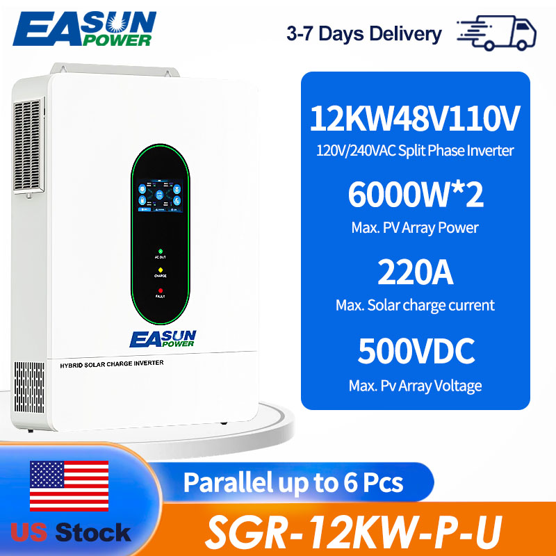EASUN US 12KW 12000W Inverter  - Charge Controller Solar ulasan dan harga