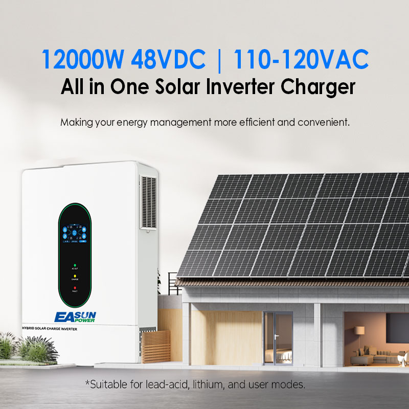 EASUN US 12KW 12000W Inverter  - Charge Controller Solar ulasan dan harga