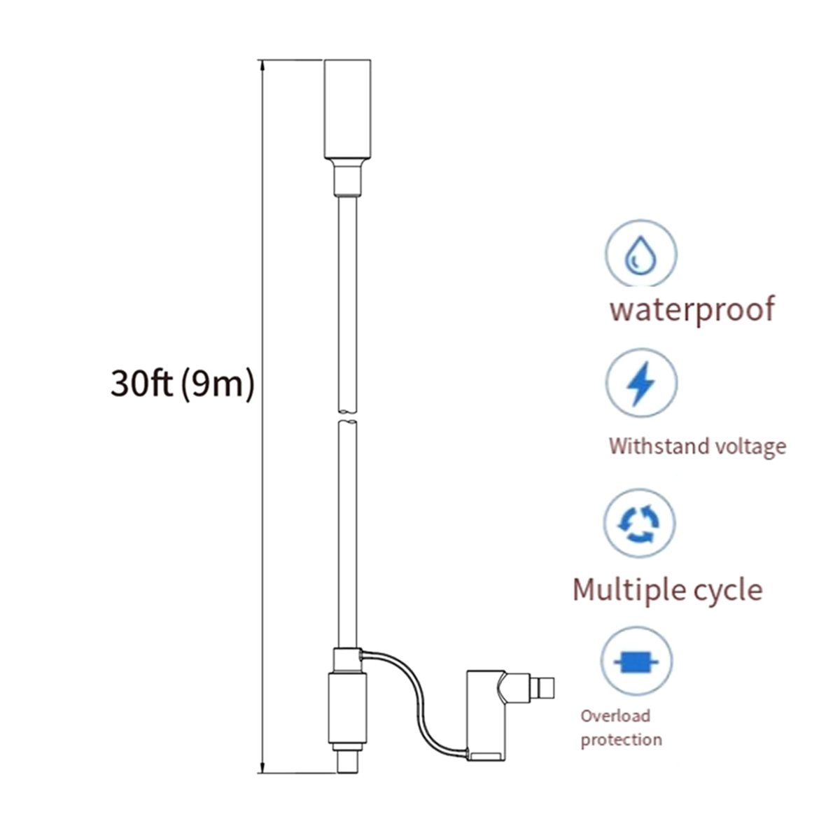 Kabel Ekstensi ABNJ 12AWG untu - Solar Generator ulasan dan harga