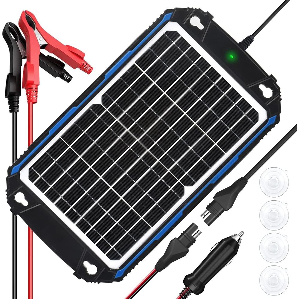 Pengisi Daya & Perawat Baterai - Solar Panel ulasan dan harga