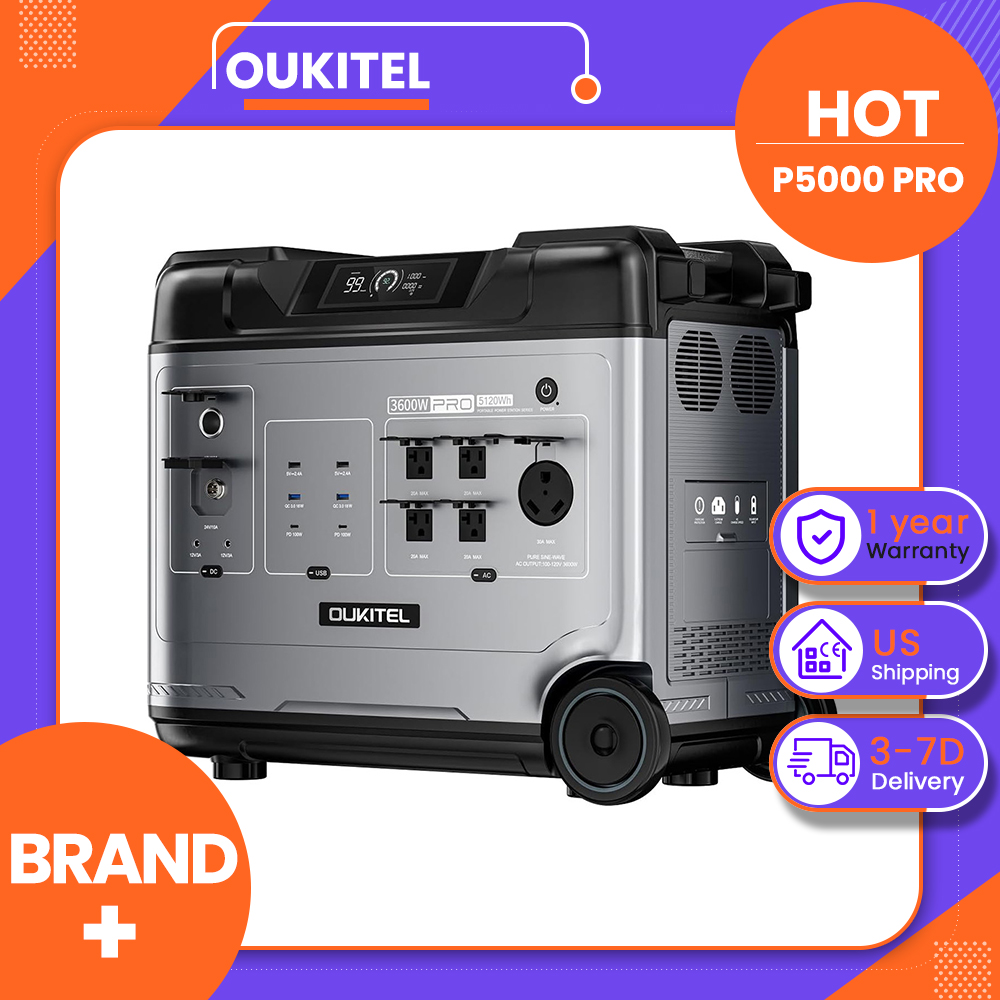 OUKITEL P5000 Pro, Stasiun Day - Charge Controller Solar ulasan dan harga